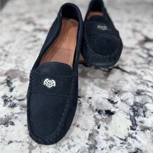 Coach Nicola Suede Driving Moccasins